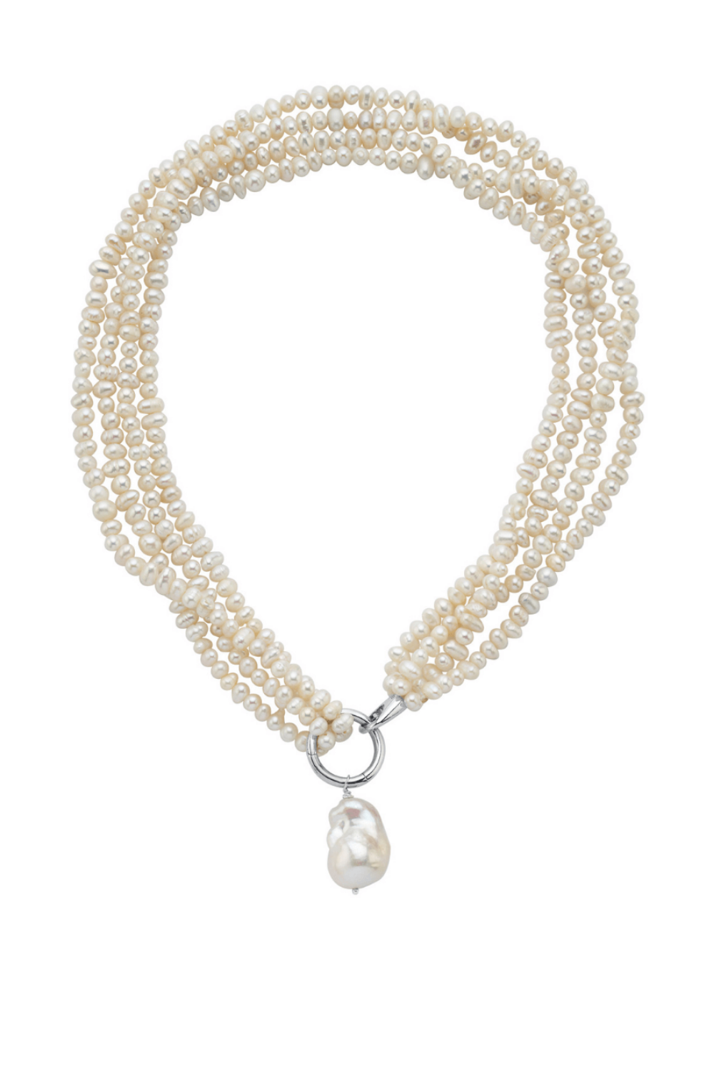 Linya Jewellery-Lara Çoklu Kum İnci Kolye-Kolye-1-fleurdirect.live