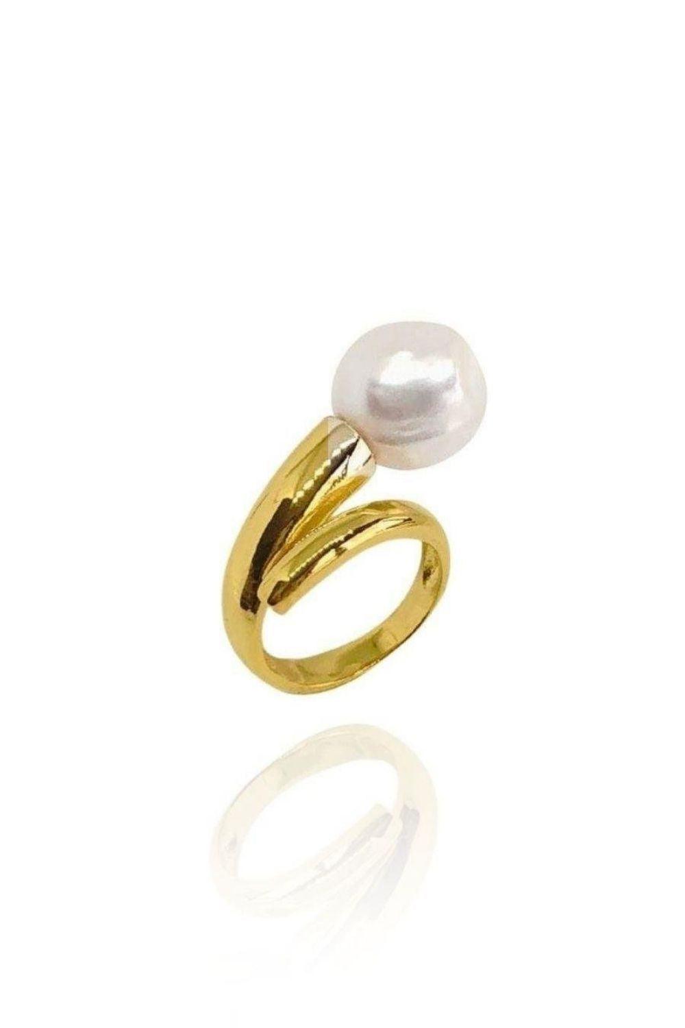 Linya Jewellery-Lisa Barok İnci Yüzük-Yüzük-1-fleurdirect.live