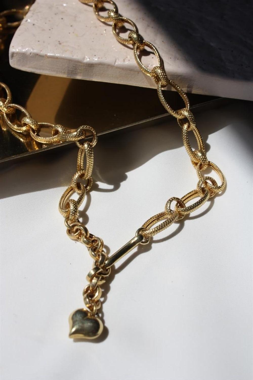 Linya Jewellery-Marsala Zincir Kolye-Kolye-3-fleurdirect.live