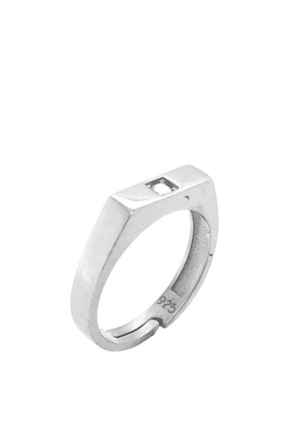 Linya Jewellery-Maya Serçe Parmak Yüzüğü Gümüş-Yüzük-1-fleurdirect.live