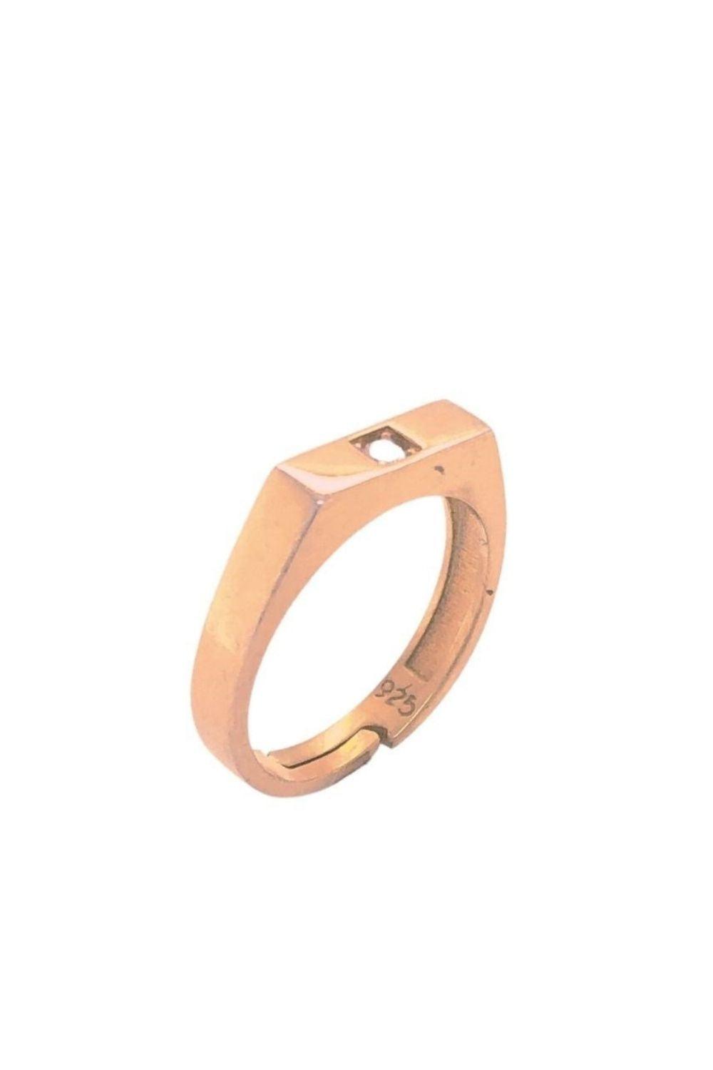Linya Jewellery-Maya Serçe Parmak Yüzüğü Rose Gold-Yüzük-1-fleurdirect.live