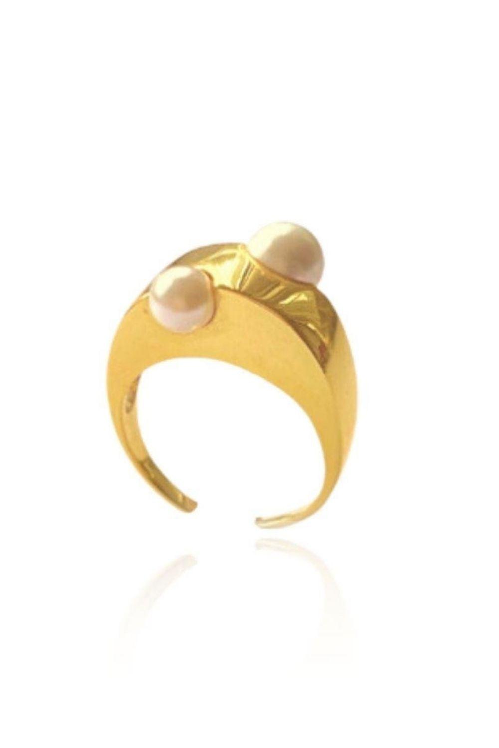 Linya Jewellery-Nila Doğal İnci Yüzük-Yüzük-1-fleurdirect.live