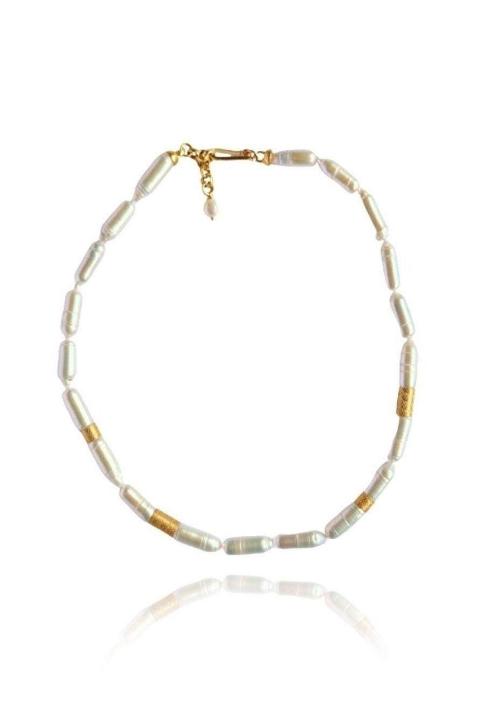 Linya Jewellery-Sebra İnci Kolye-Kolye-1-fleurdirect.live