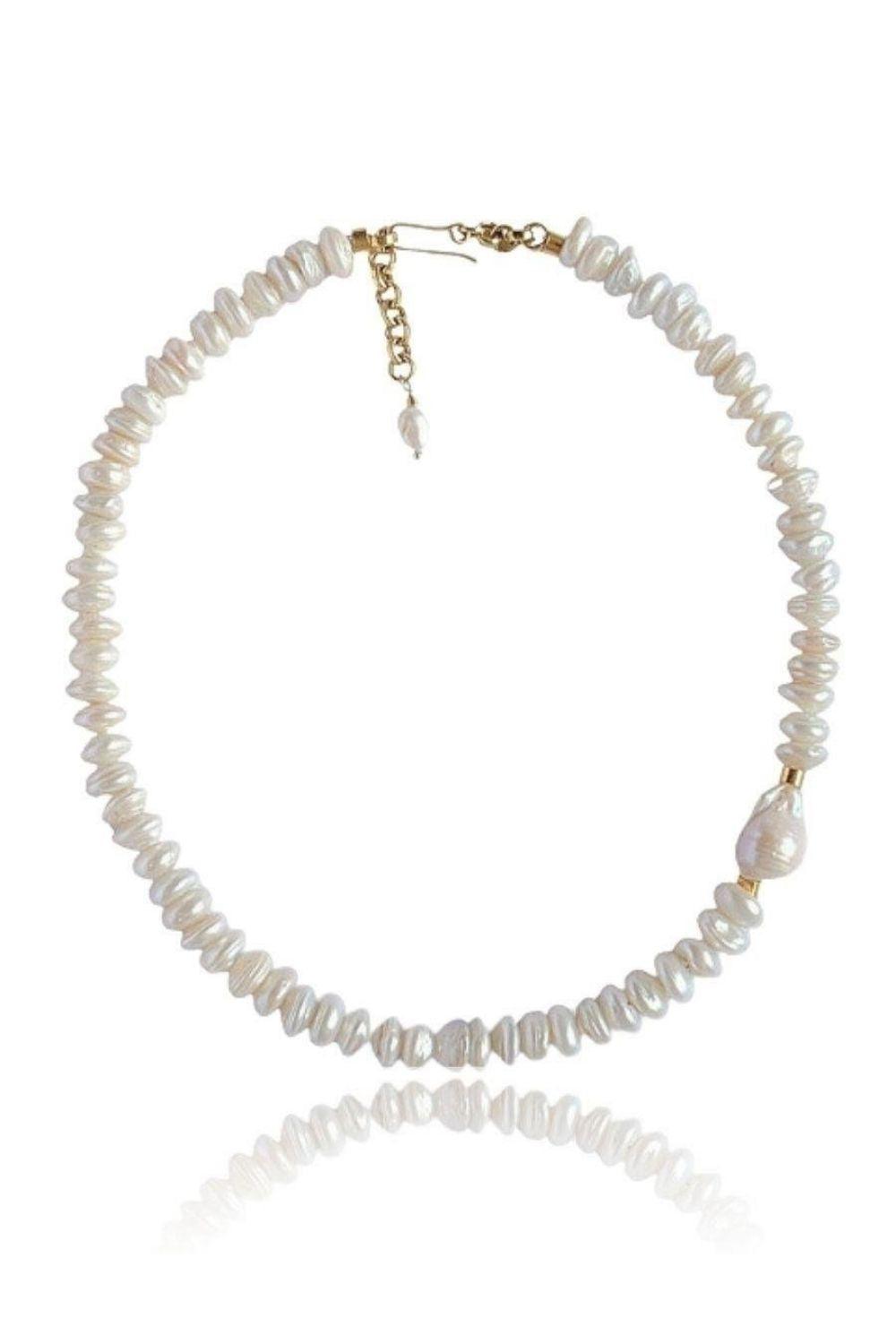 Linya Jewellery-Stela Barok İnci Kolye-Kolye-1-fleurdirect.live