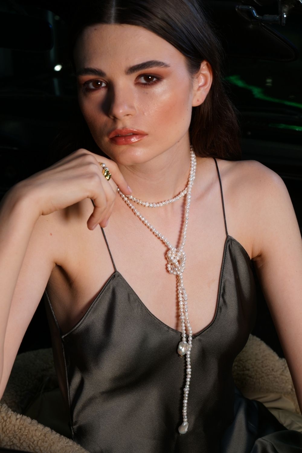 Linya Jewellery-Tera Uzun İnci Kolye-Kolye-3-fleurdirect.live