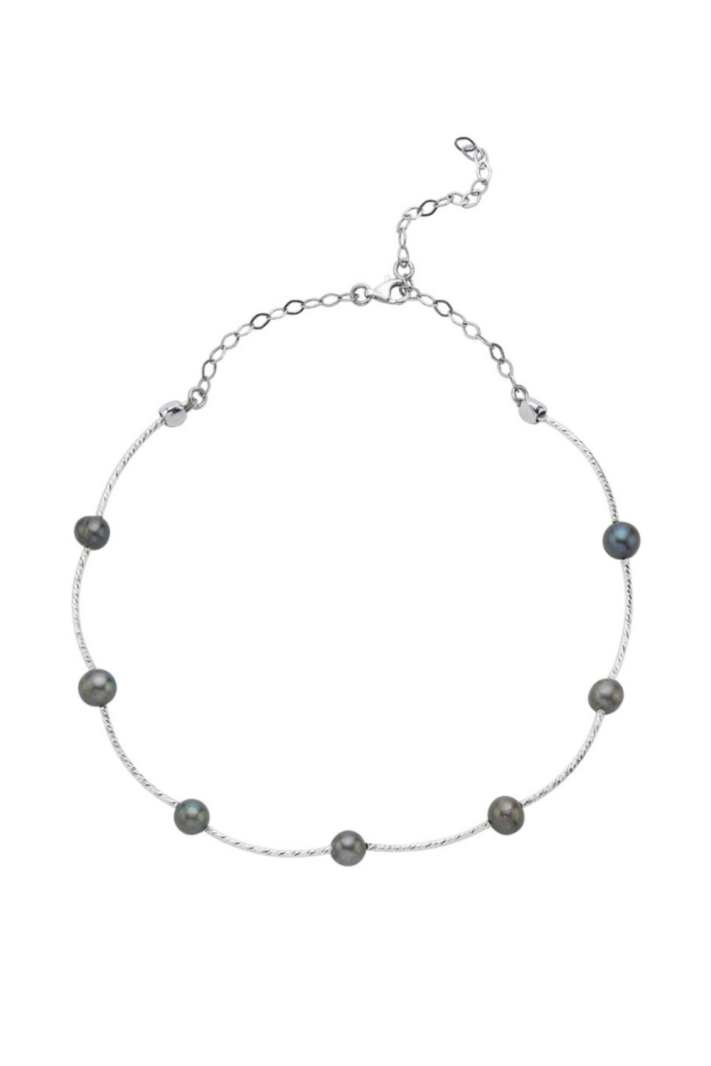 Linya Jewellery-Tohora Siyah İnci Choker-Kolye-1-fleurdirect.live