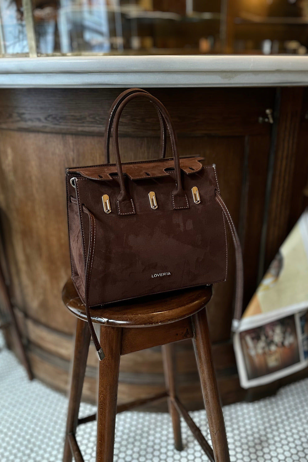 Loventa-Midsize Hand Bag Ciara-El Çantası-4-fleurdirect.live