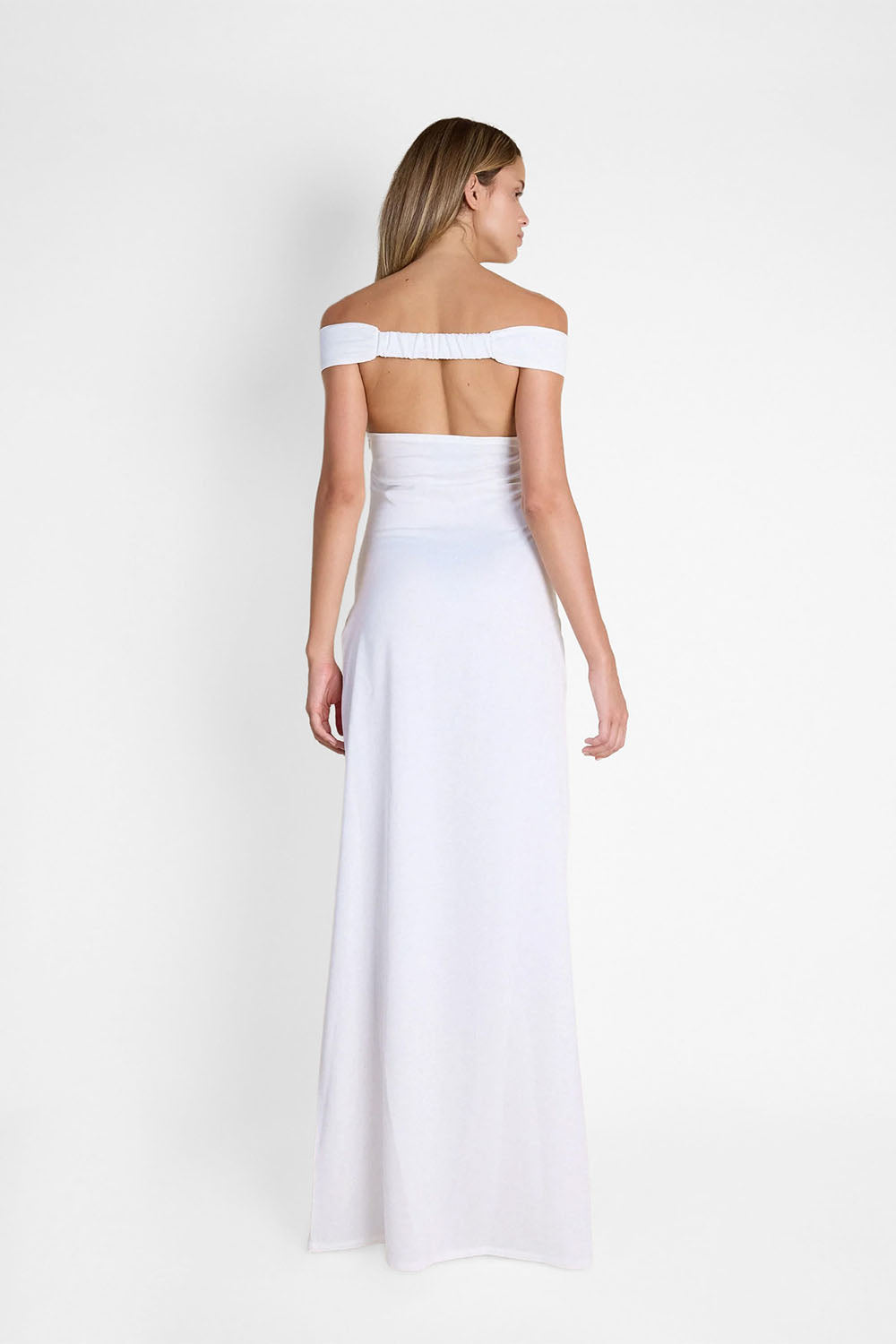 Bridget Beyaz Elbise - 6