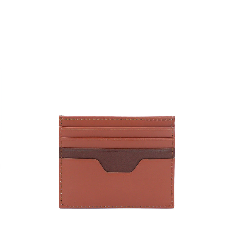 Maison Sacrée-Maison Sacrée Tan Card Holder-Cüzdan & Kartlık-3-fleurdirect.live