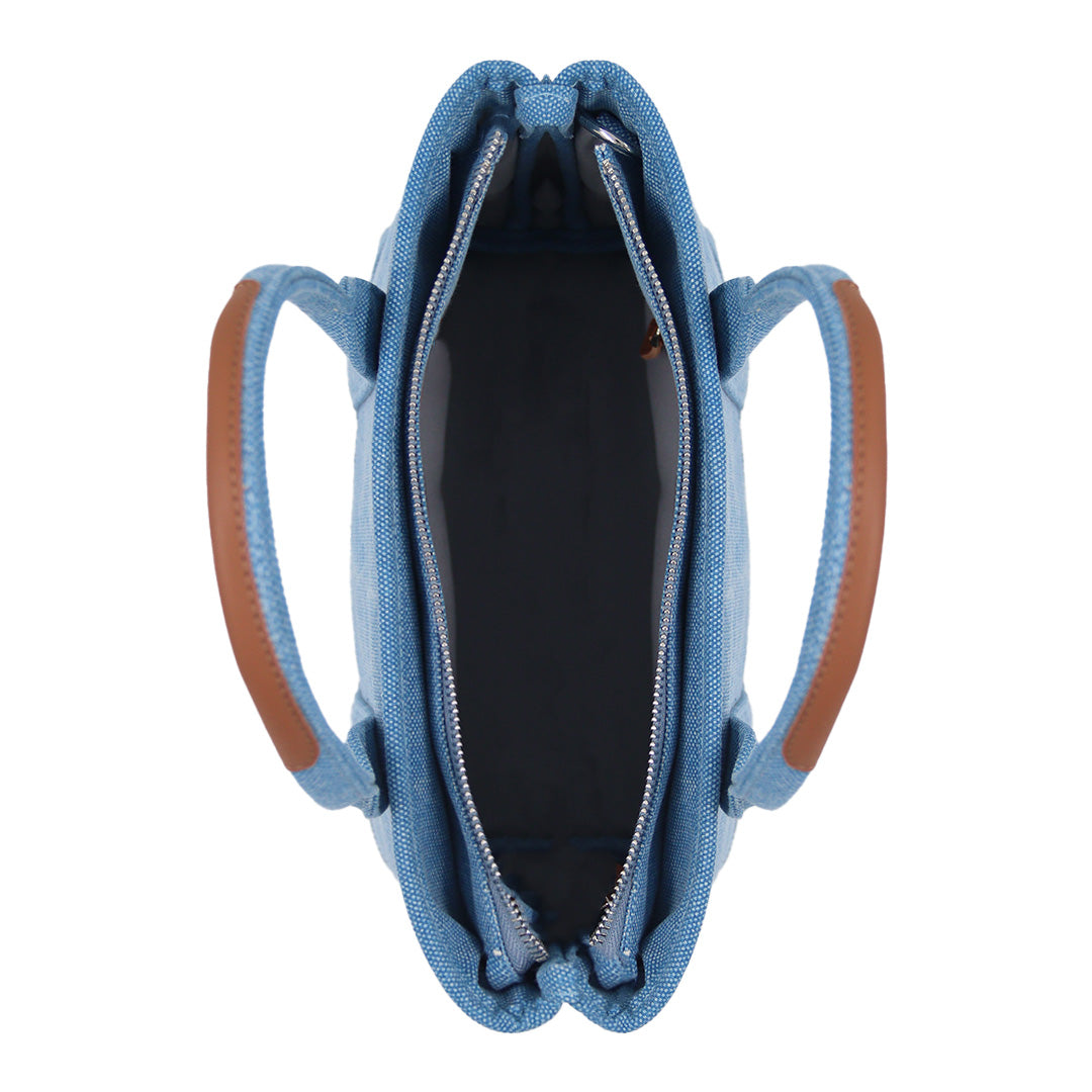 Maison Sacrée-Miramar Denim Mini Shoulder Bag-Omuz Çantası-5-fleurdirect.live