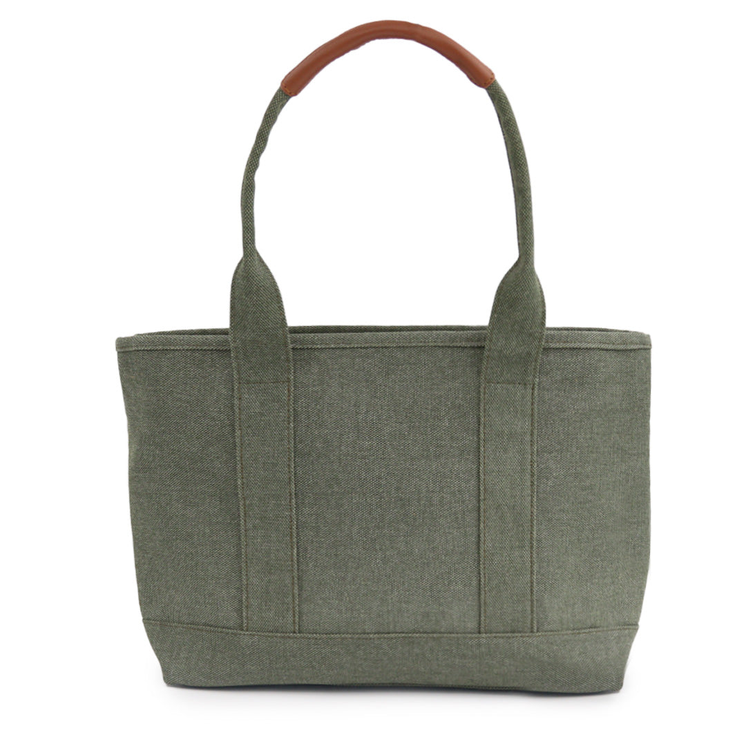 Maison Sacrée-Miramar Khaki Large Shoulder Bag-Miramar-3-fleurdirect.live