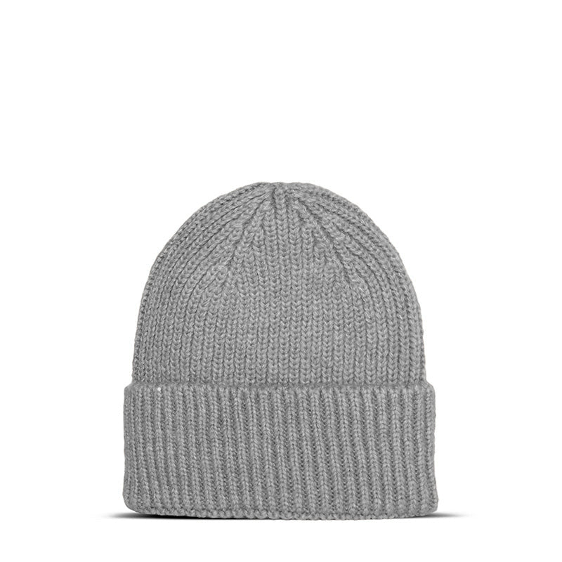 Maison Sacrée-Ms Grey Knitted Beanie-Şapka-2-fleurdirect.live