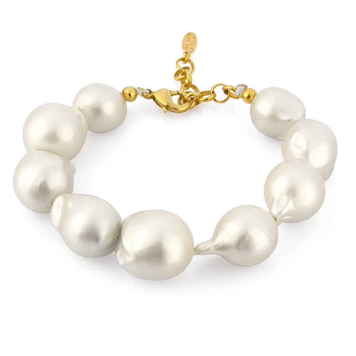 Maison Soula-La Sirena Pearl Bracelet-Bracelet-1-fleurdirect.live