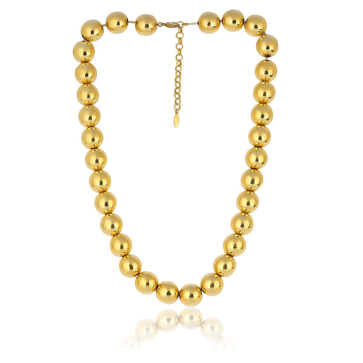 Maison Soula-Luna Ball Necklace Small Size Balls-Necklace-1-fleurdirect.live