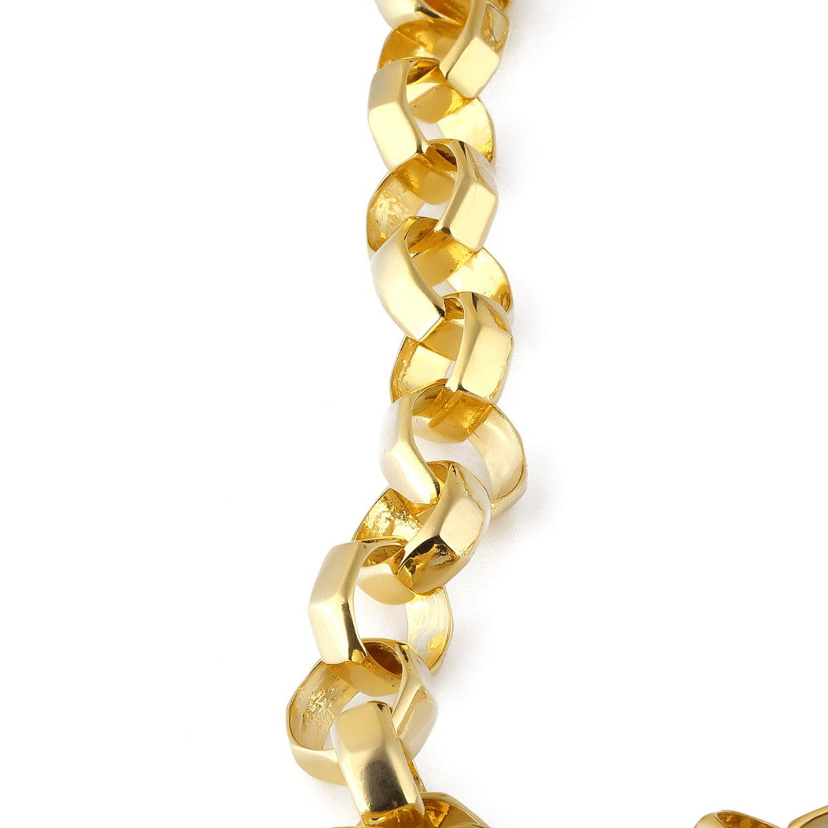 Maison Soula-Octagon Chain Necklace-Necklace-3-fleurdirect.live