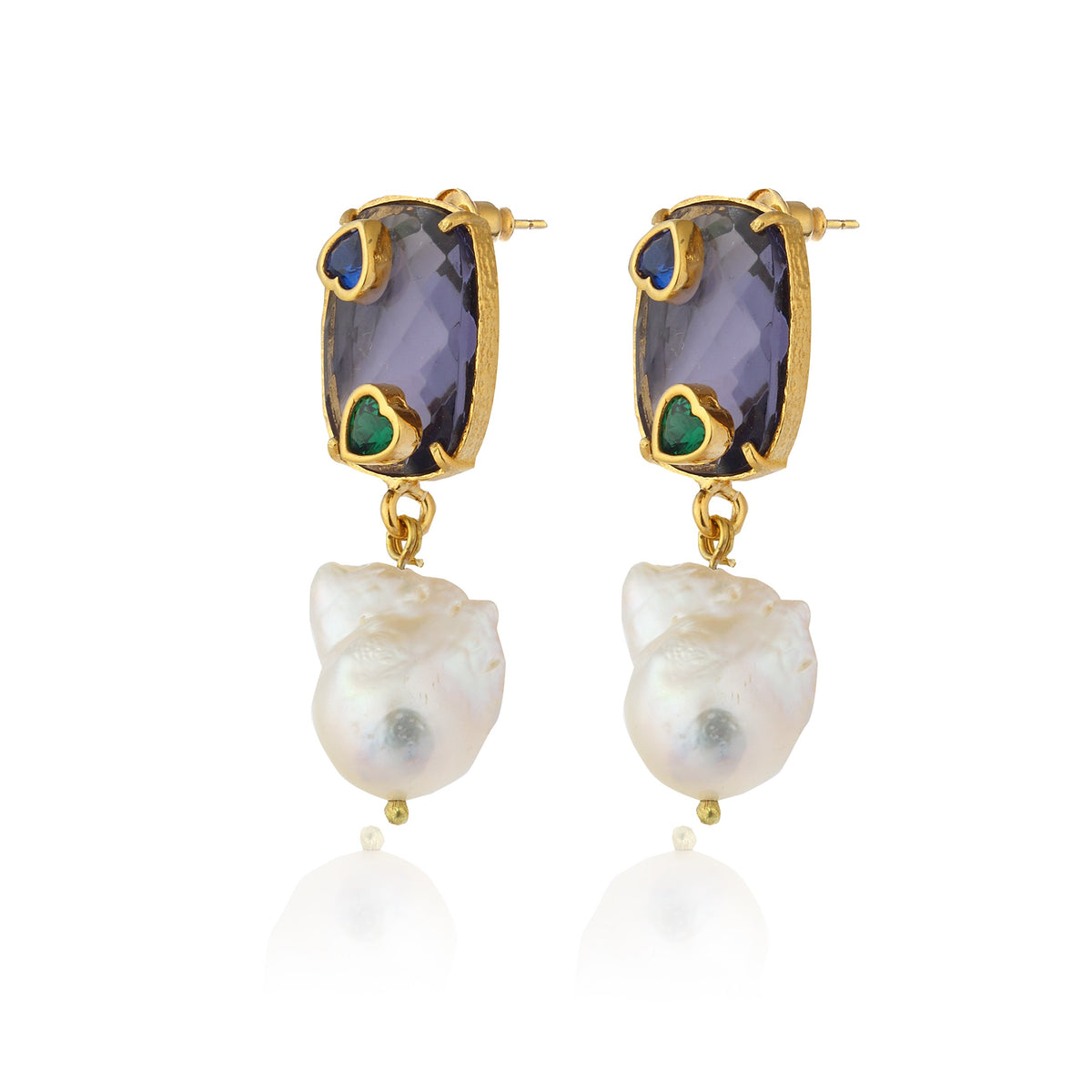 Maison Soula-Antheia Earrings Violet-3-fleurdirect.live