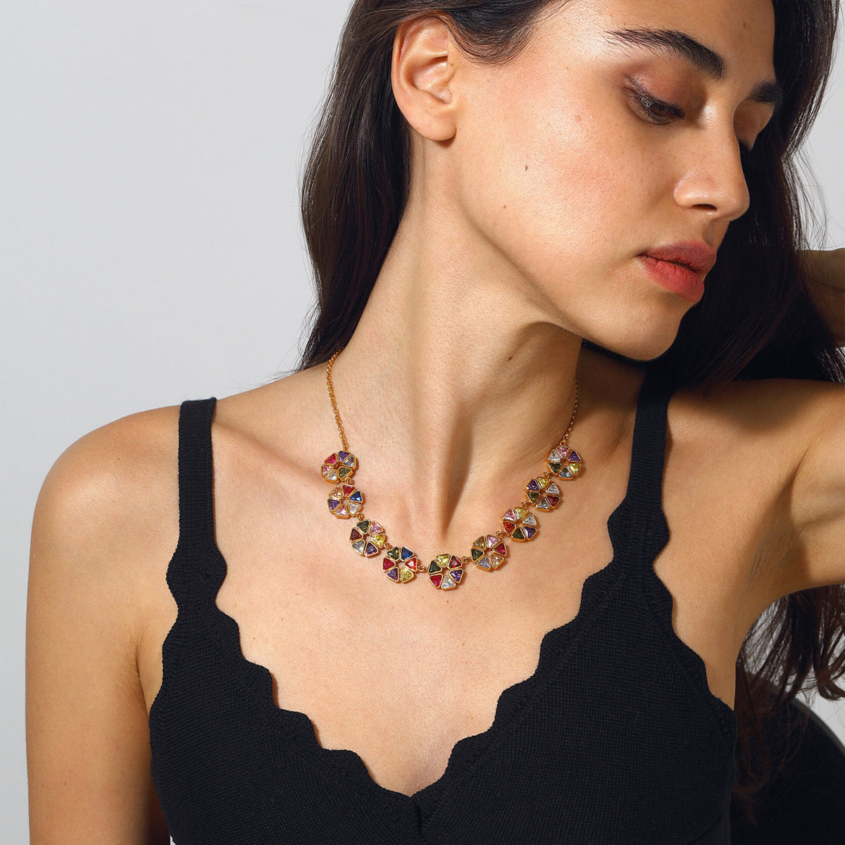 Maison Soula-Wheel Of Fortune Necklace Regina-Necklace-2-fleurdirect.live