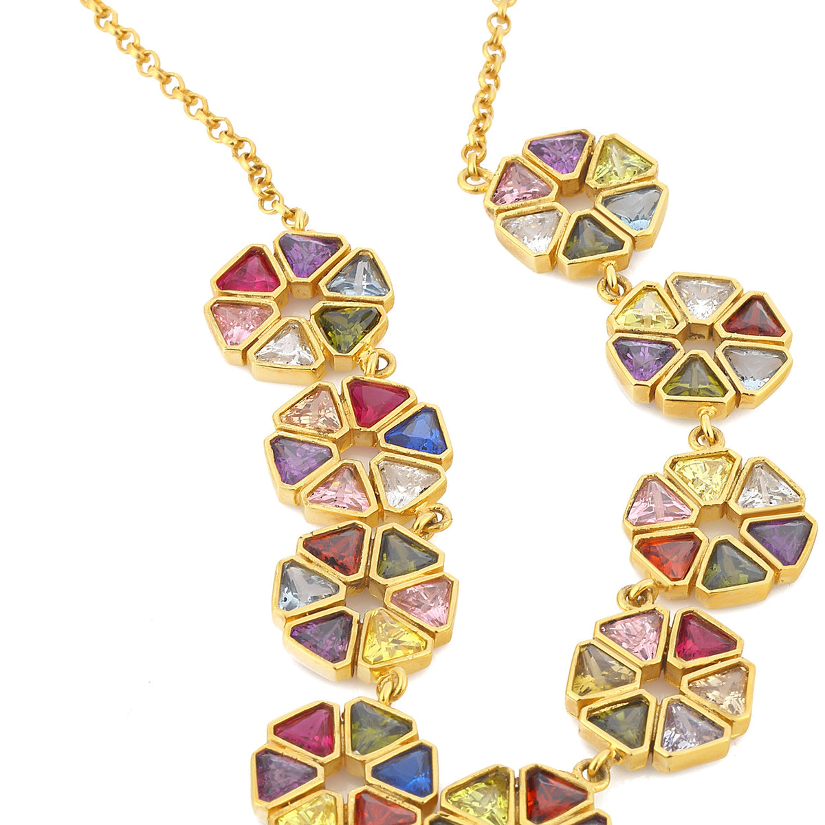 Maison Soula-Wheel Of Fortune Necklace Regina-Necklace-3-fleurdirect.live