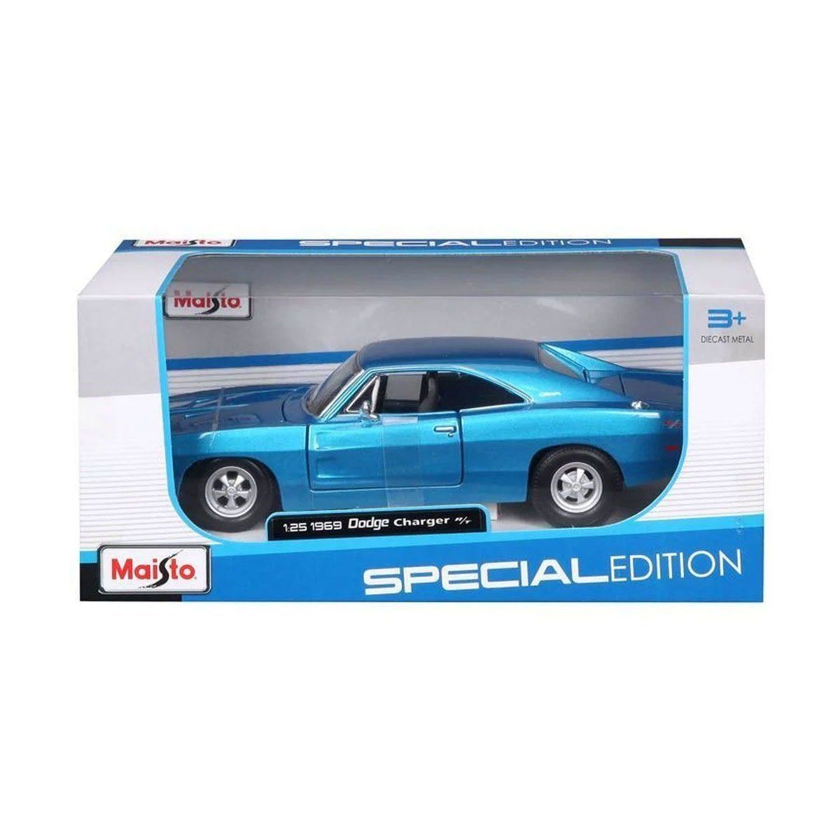 Maisto-May 31256 1969 Dodge Charger Rt 1:25 Model Araba Necotoys-Model Arabalar-1-fleurdirect.live