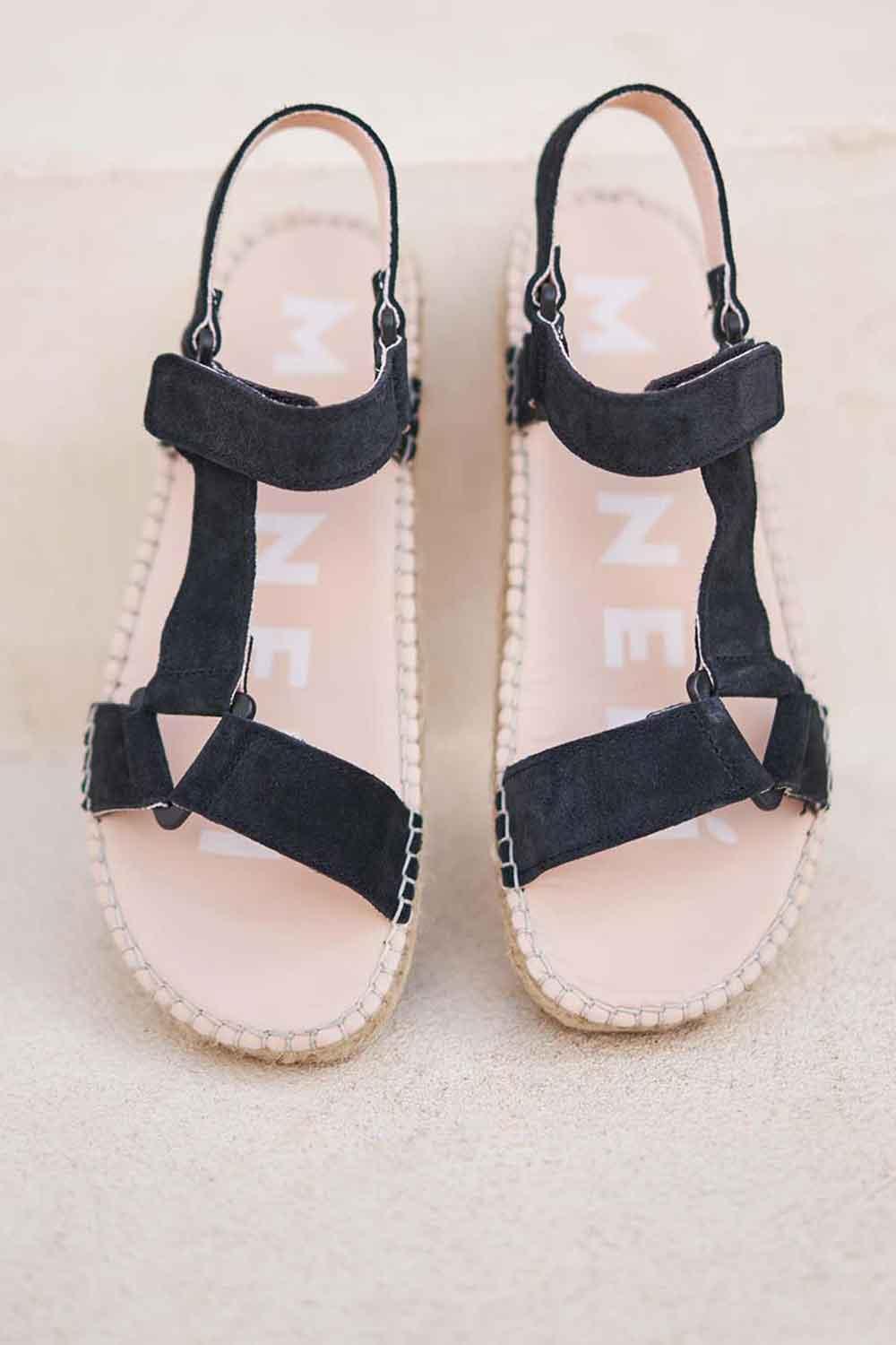 Manebi-Hamptons Hiking Sandals Black-Sandalet & Terlik-4-fleurdirect.live