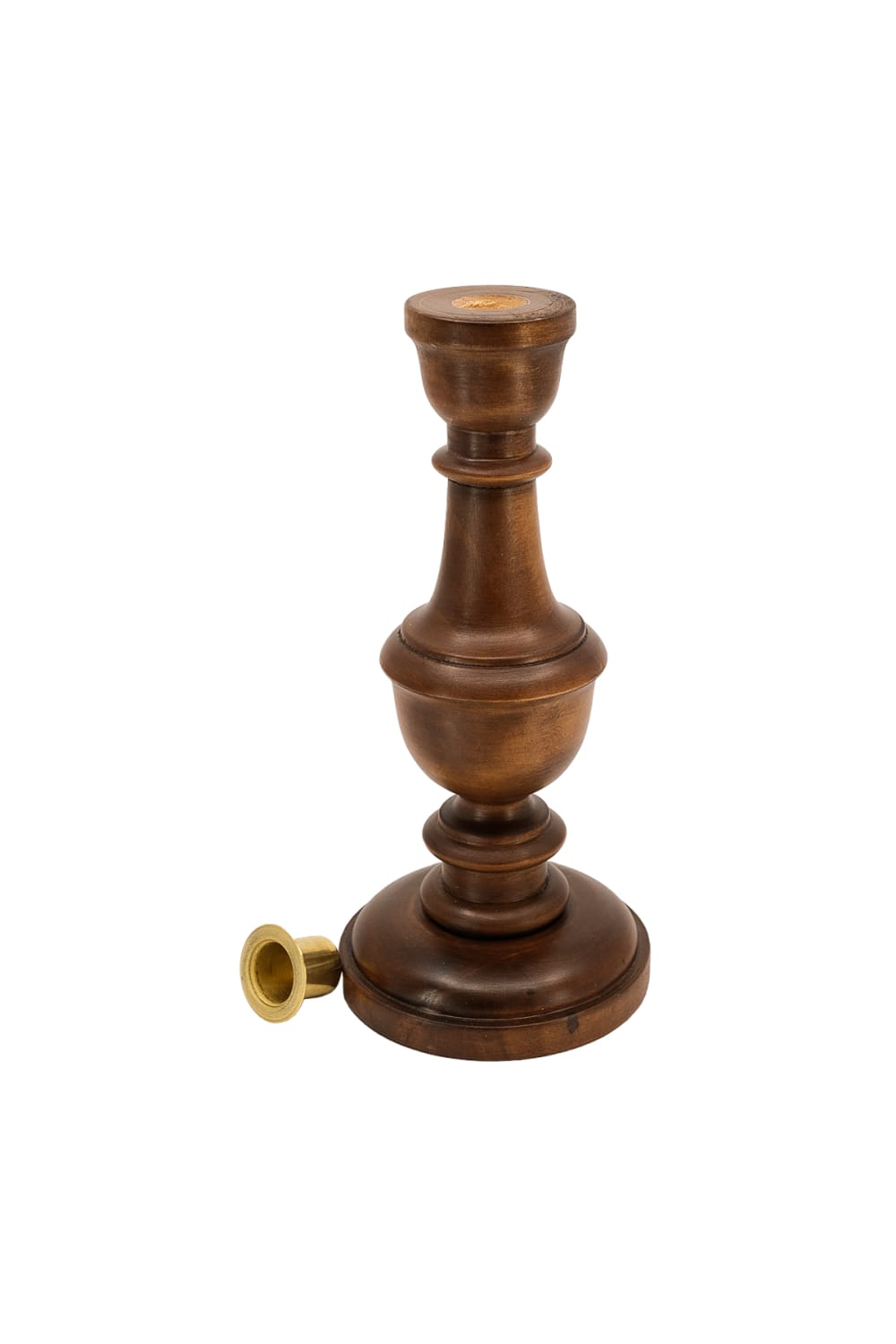 Massello Design-Noble 2'li Ahşap Şamdan & Mumluk-Mumluk & Şamdan-6-fleurdirect.live