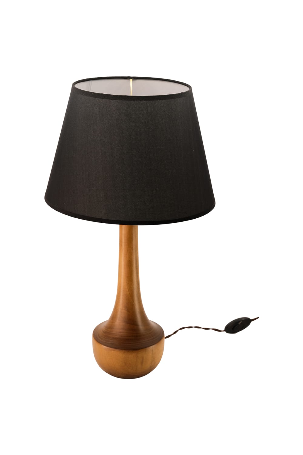 Massello Design-Vittima Ahşap Abajur Ceviz-Masa Lambası-1-fleurdirect.live