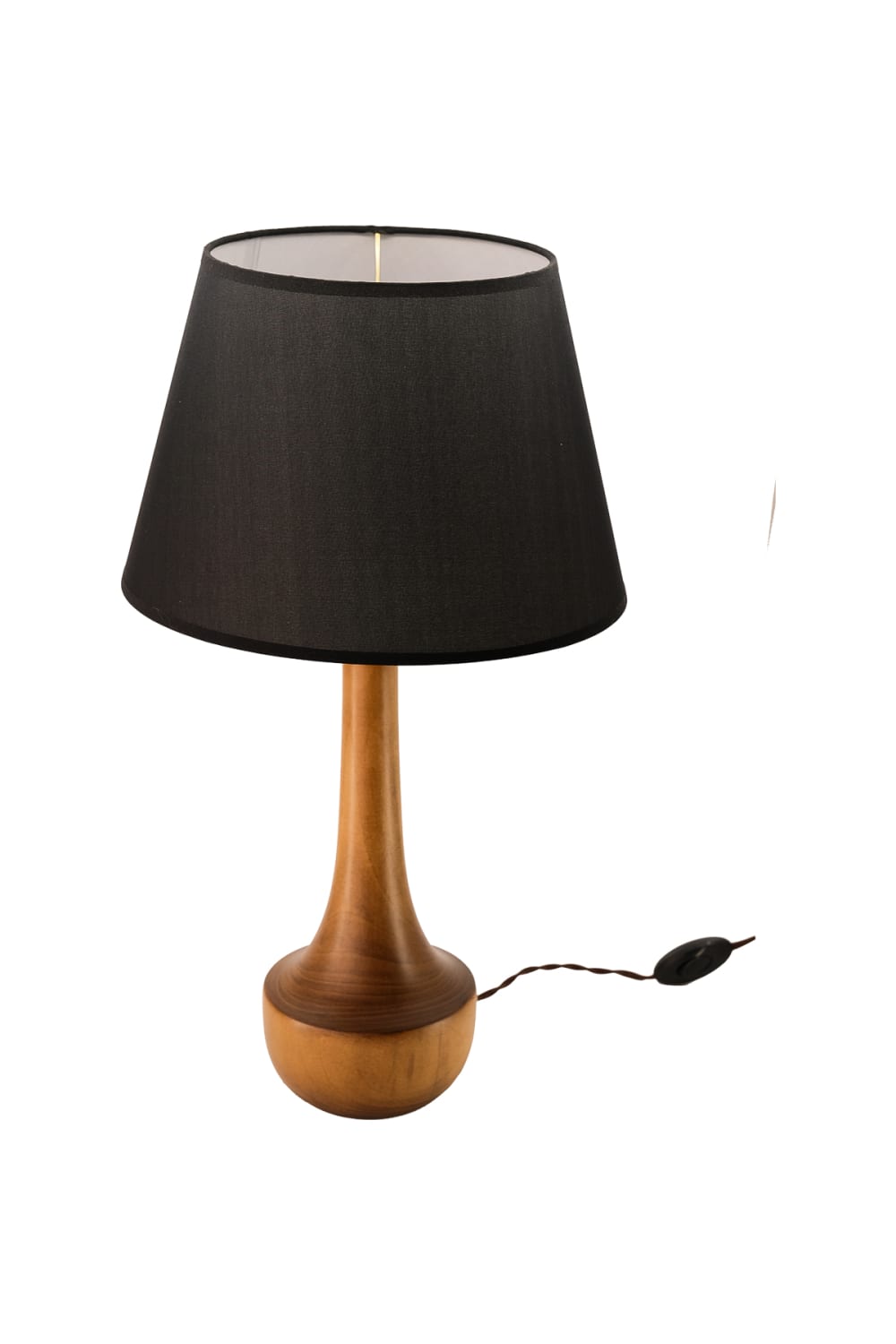 Massello Design-Vittima Ahşap Abajur Ceviz-Masa Lambası-3-fleurdirect.live