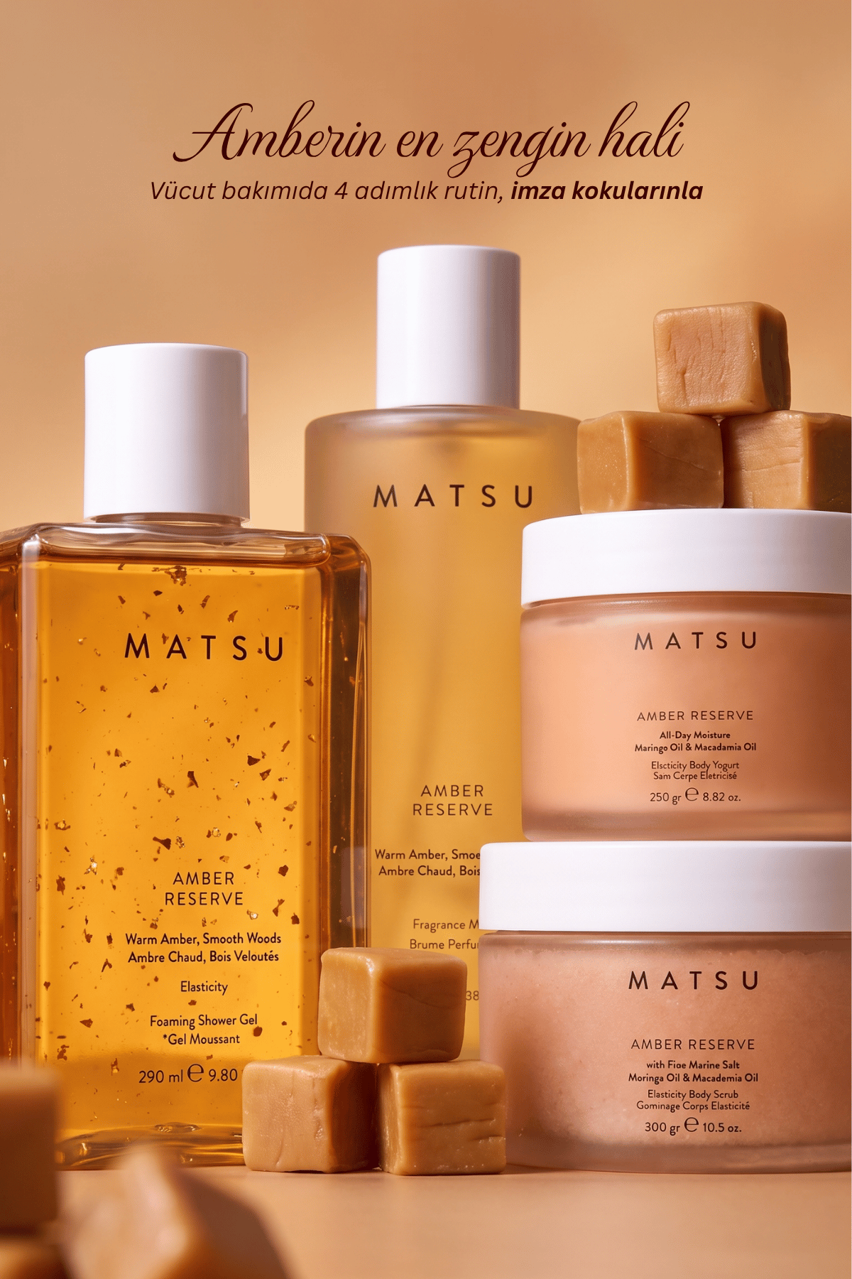 Amber Reserve Amberli Aromatik Pdrn Duş Jeli