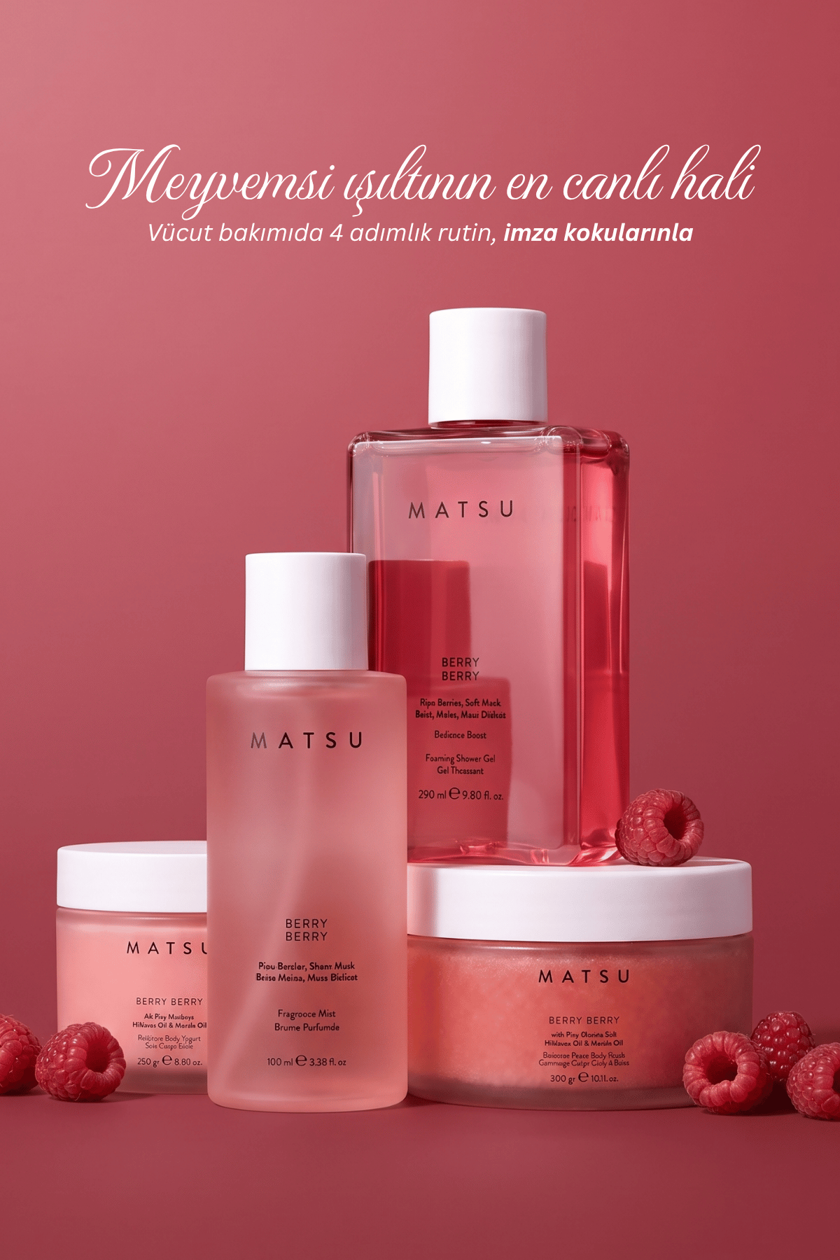 Berry Berry Meyvemsi Vücut Misti