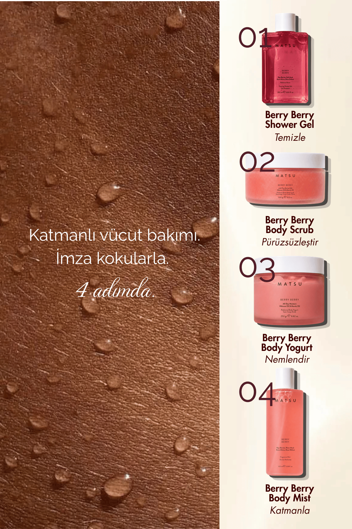 Berry Berry Işıltı Veren Vücut Peelingi