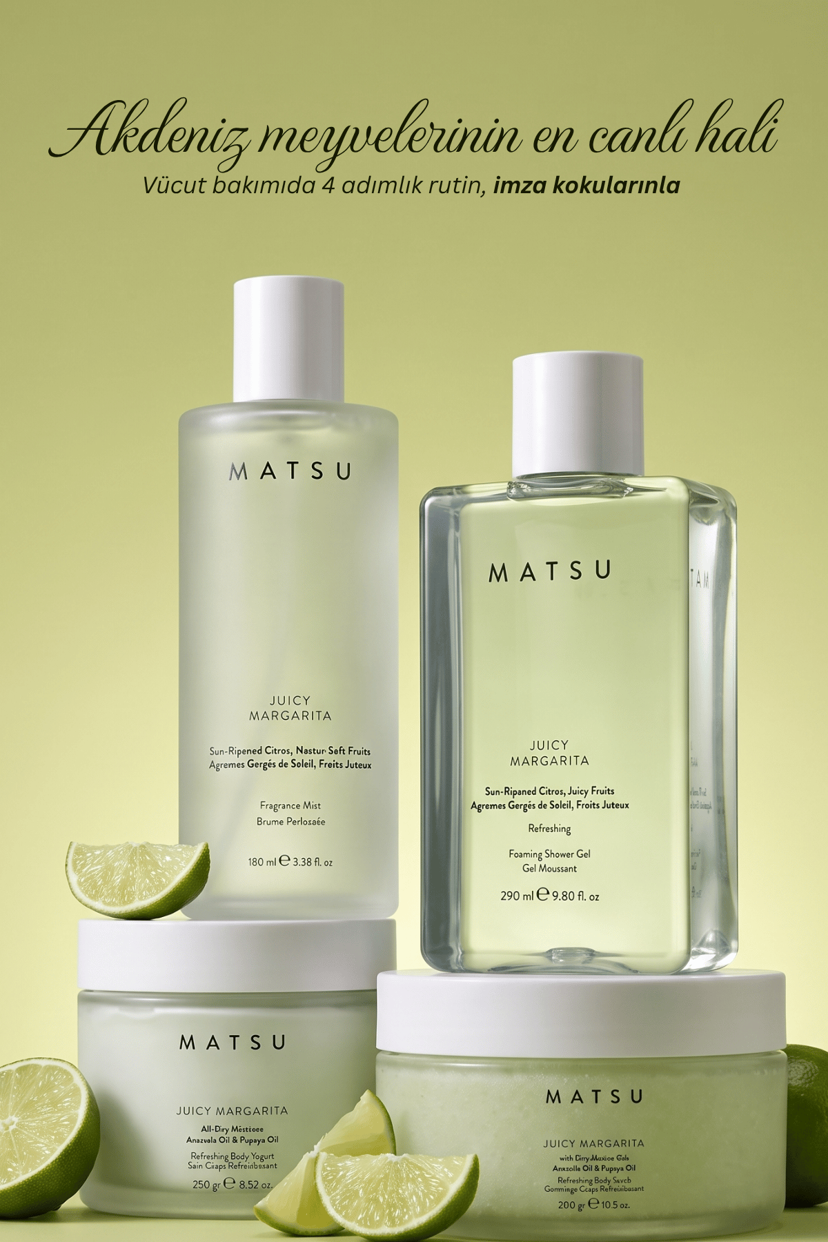 Juicy Margarita Ferahlatıcı Vücut Peelingi