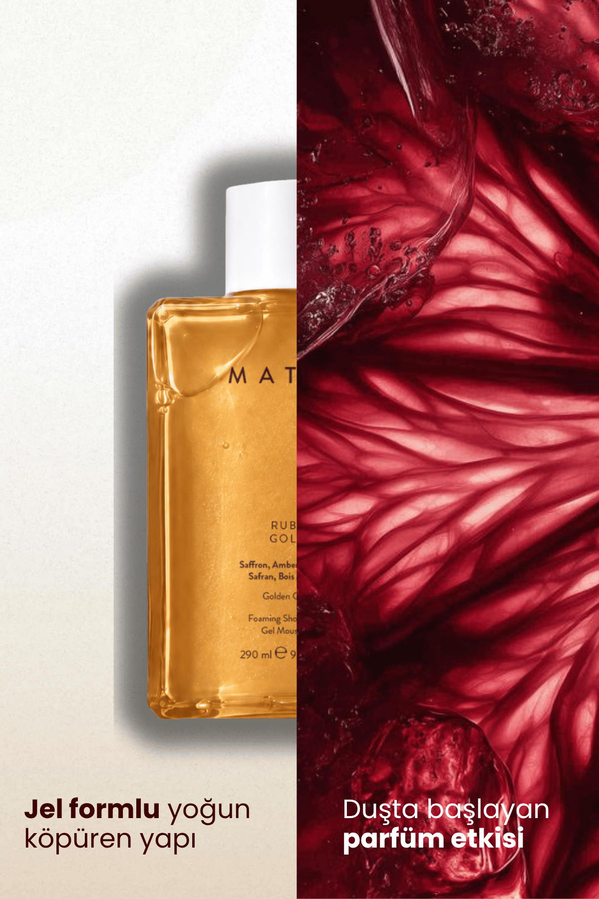 Ruby Gold Amberli Aromatik Duş Jeli