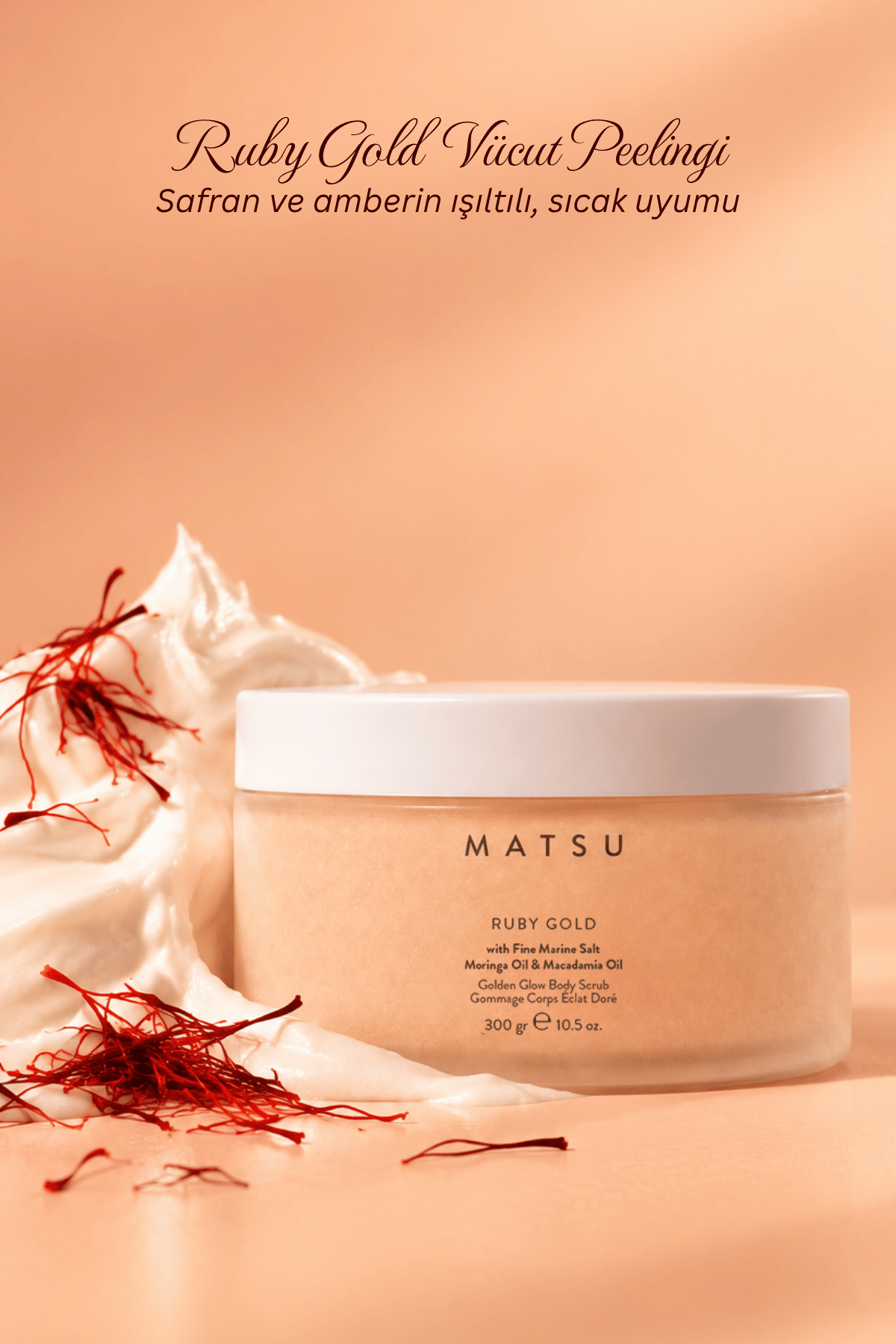 Ruby Gold Işıltı Veren Vücut Peelingi