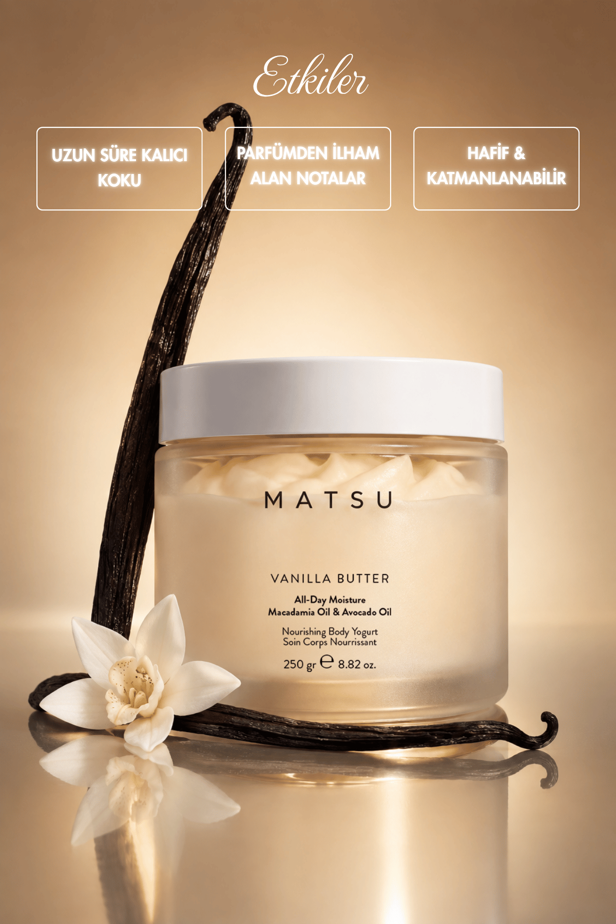 Vanilla Butter Besleyici Vücut Nemlendirici