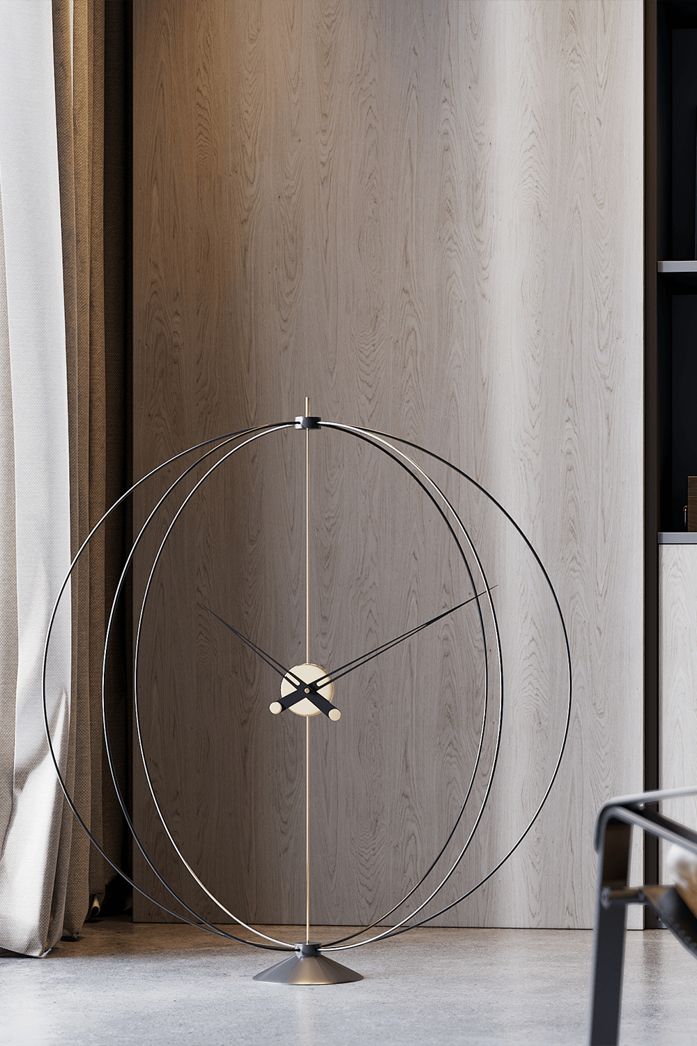Mclocks-Mcloks Atom 90 Dekoratif Masa Saati-Masa Saati-1-fleurdirect.live