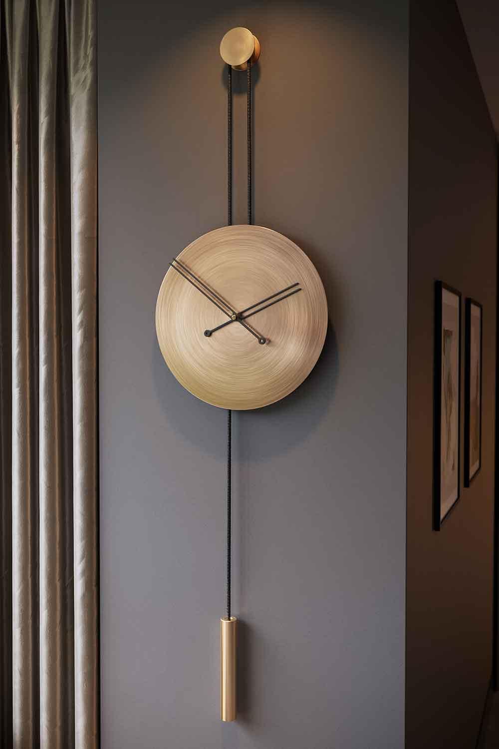 Mclocks-Serenity 45 antik gold Dekoratif duvar saati-Duvar Saati-2-fleurdirect.live