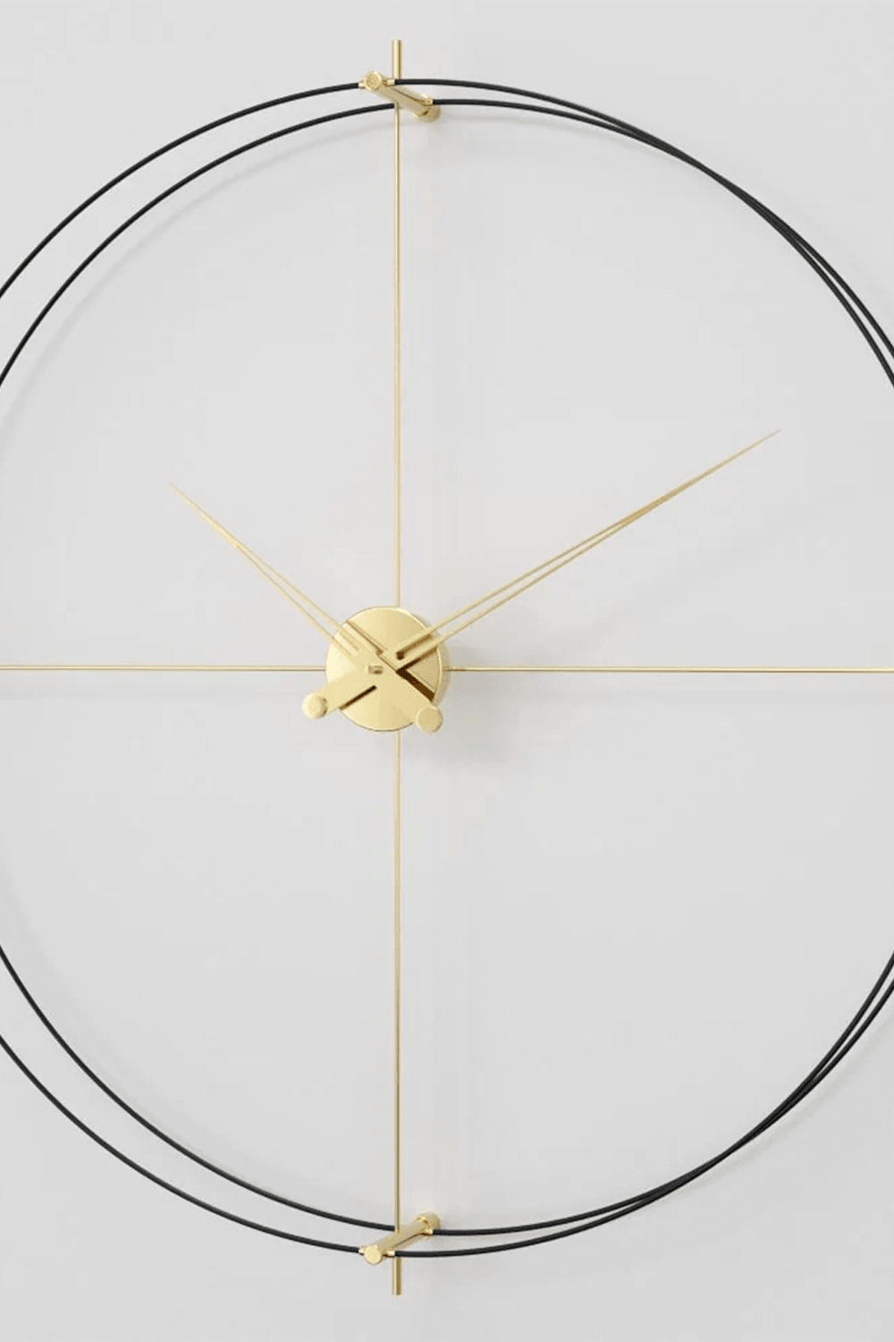 Mclocks-Timeless 90 gold Dekoratif duvar saati-Duvar Saati-1-fleurdirect.live