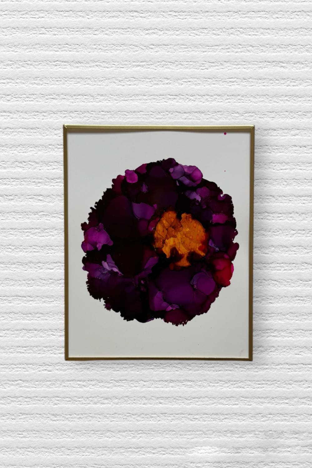 Melike Kara-'Flower' Çerçeveli Tablo-Tablo-2-fleurdirect.live