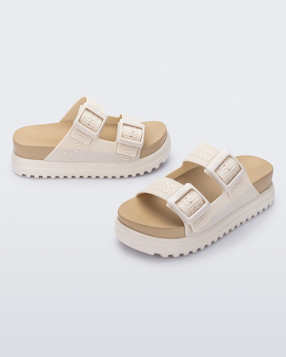 Melissa-Cozy M Lover Platform Kalın Tabanlı Tokalı Terlik-Sandalet & Terlik-2-fleurdirect.live