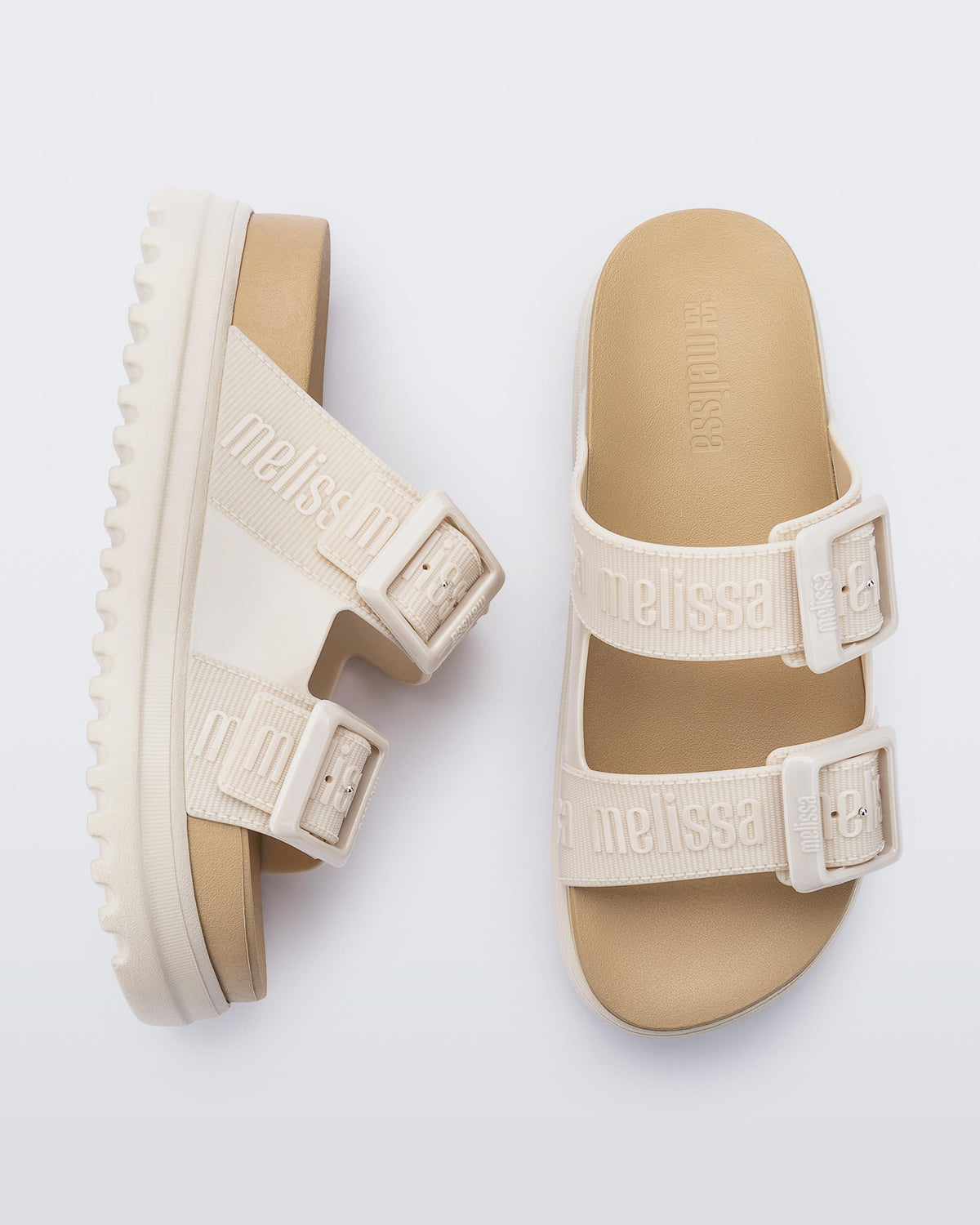 Melissa-Cozy M Lover Platform Kalın Tabanlı Tokalı Terlik-Sandalet & Terlik-3-fleurdirect.live