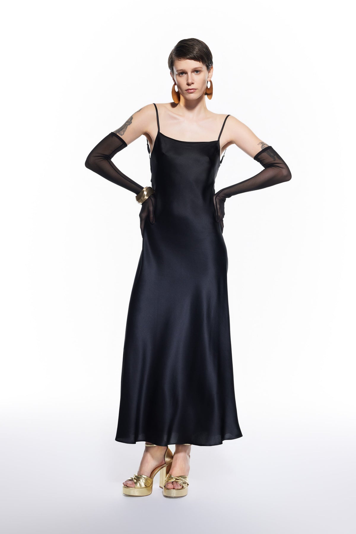 Mers Silk-Lea Silk Dress-4-fleurdirect.live