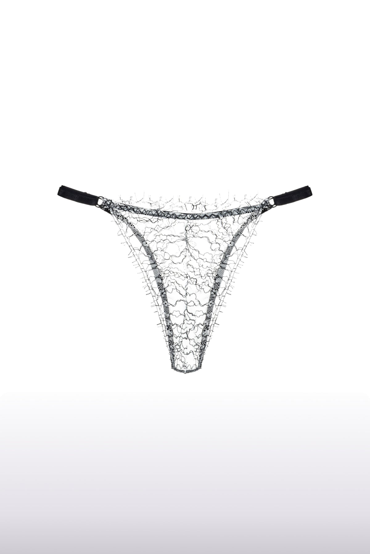 Lindy French Lace Thong - 0
