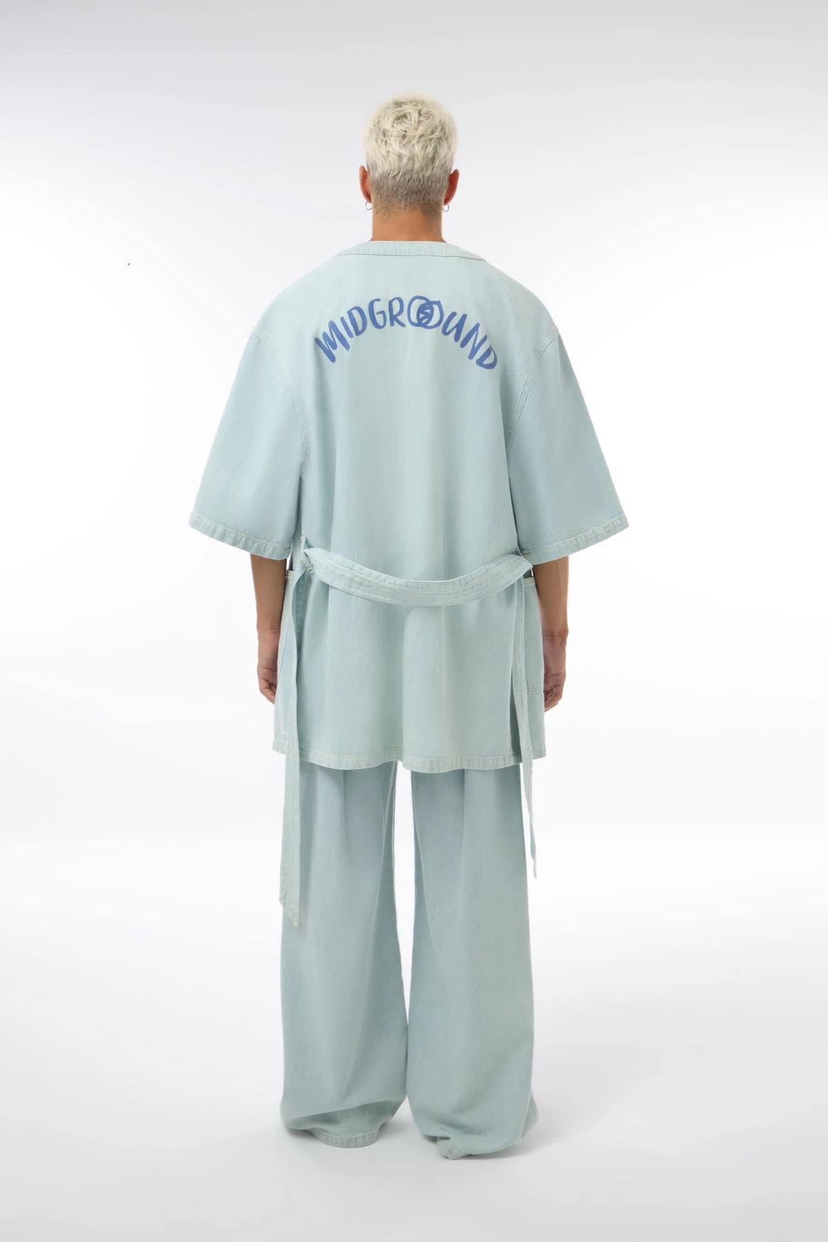 Midground-Baskılı Unisex Denim Kimono-Kimono-3-fleurdirect.live