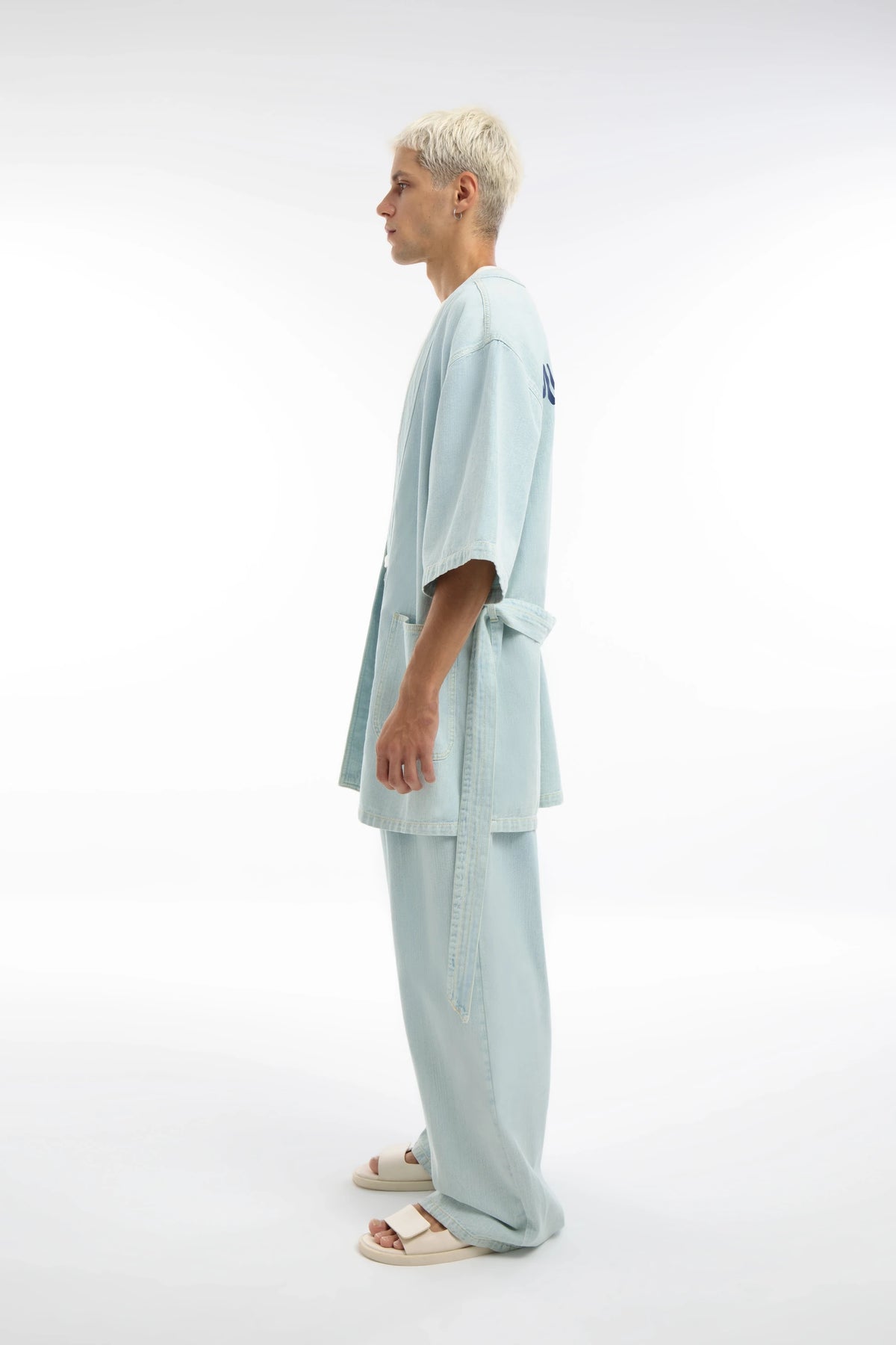 Midground-Baskılı Unisex Denim Kimono-Kimono-4-fleurdirect.live