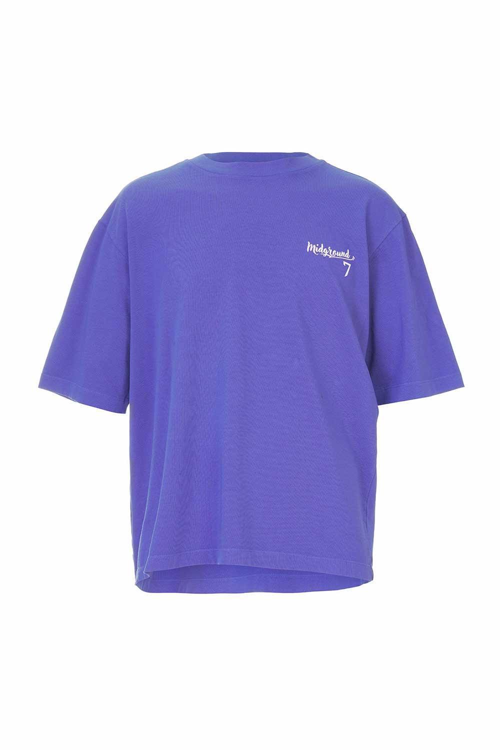 Midground-Oversize Basic Okyanus Mavisi T-shirt-T-Shirts-1-fleurdirect.live