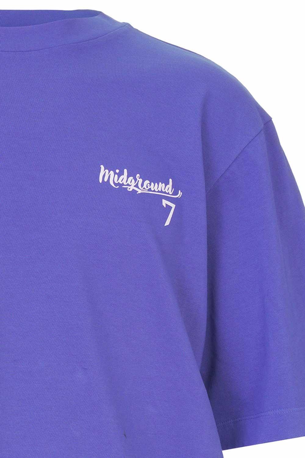 Midground-Oversize Basic Okyanus Mavisi T-shirt-T-Shirts-3-fleurdirect.live