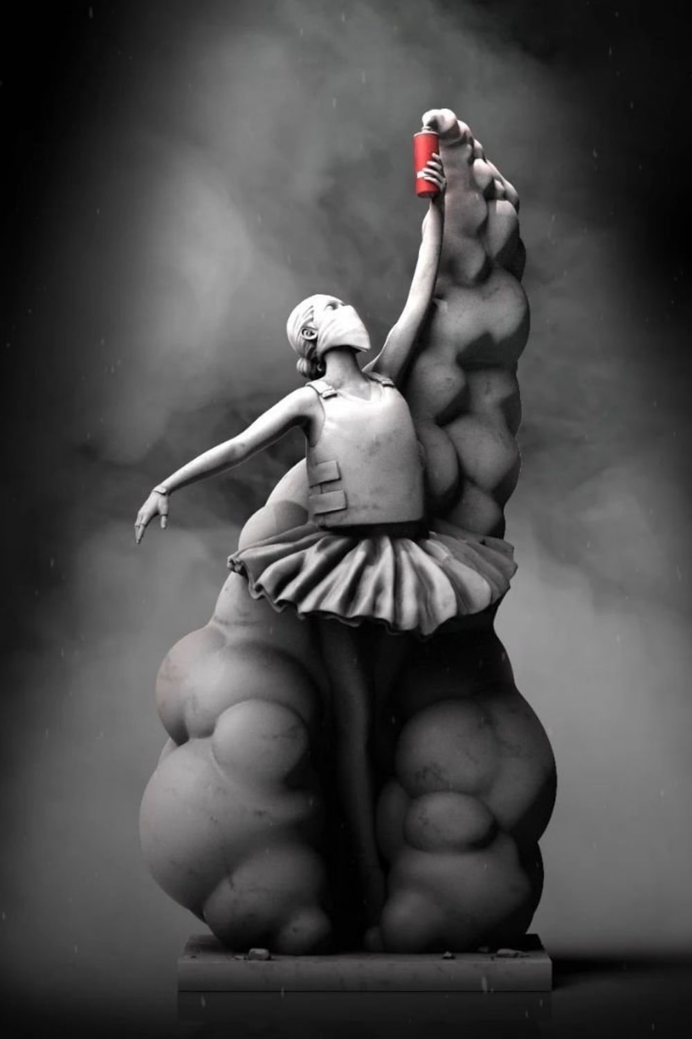 Mighty Jaxx-The Beauty of Rebellion by Abell Octovan Designer Limited Edition Heykel-Heykel-6-fleurdirect.live