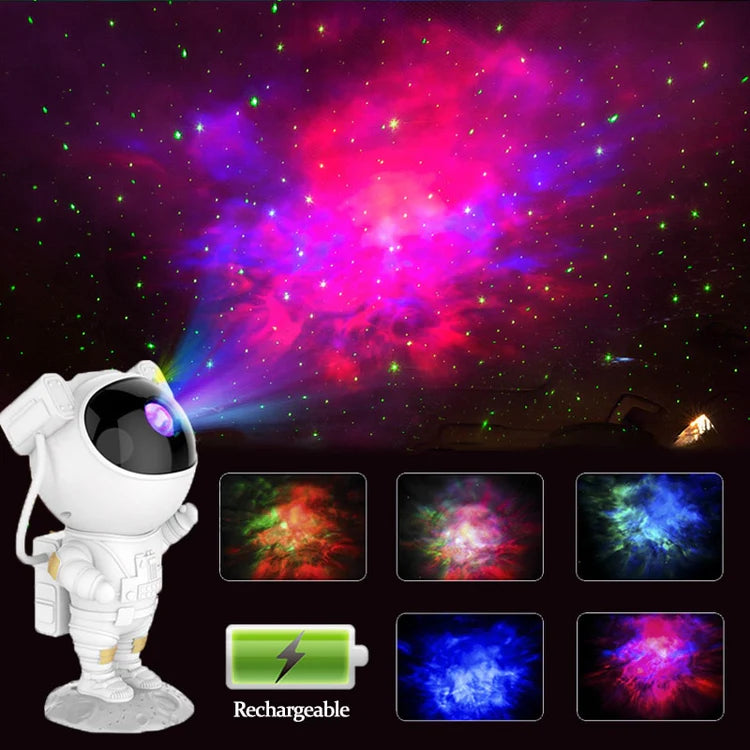 Milagron Home-Astronot Galaksi Projeksiyon-Gece Lambası-3-fleurdirect.live