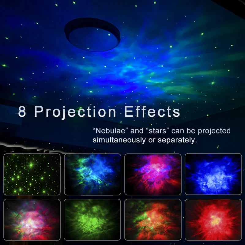 Milagron Home-Astronot Galaksi Projeksiyon-Gece Lambası-5-fleurdirect.live