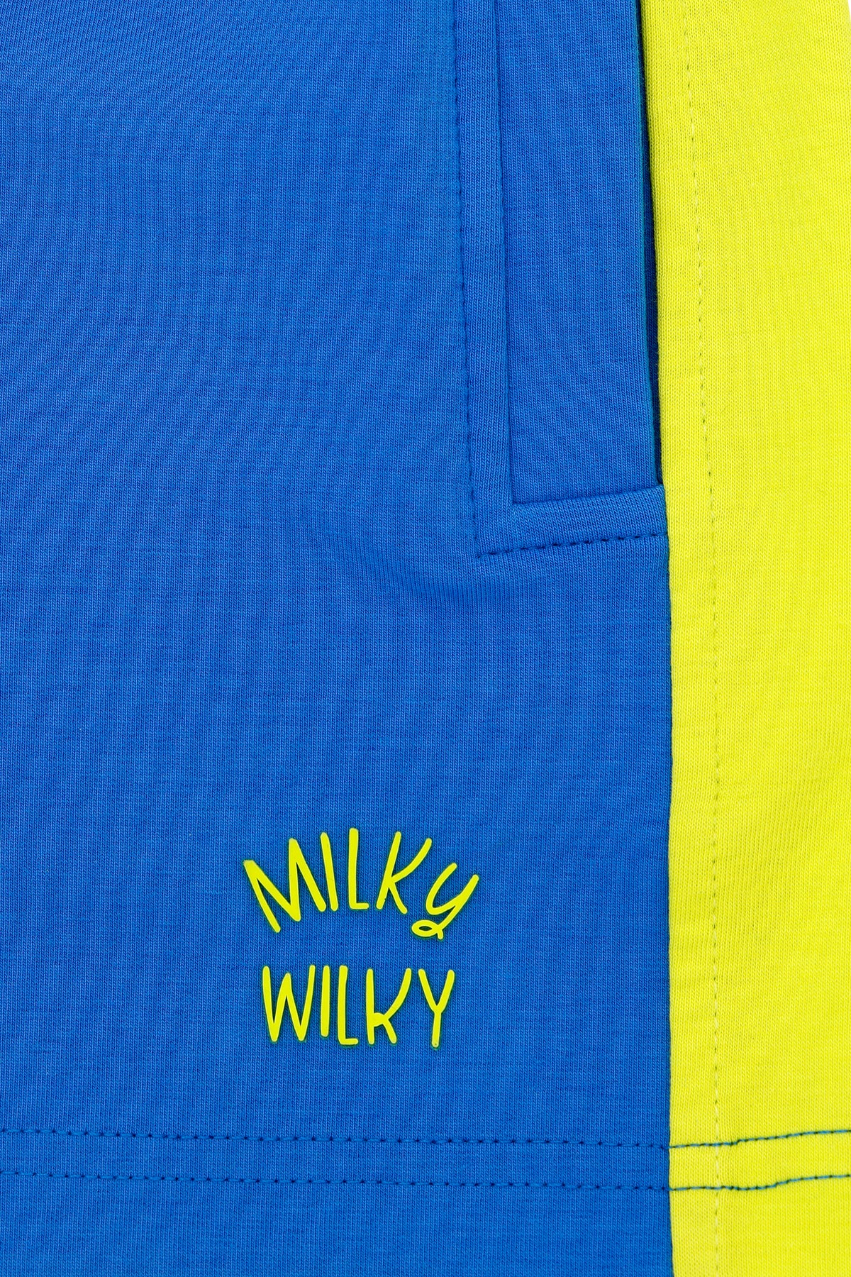 Milky Wilky-Erkek Çocuk Kenar Bi̇yeli̇ Şort-Şort-2-fleurdirect.live